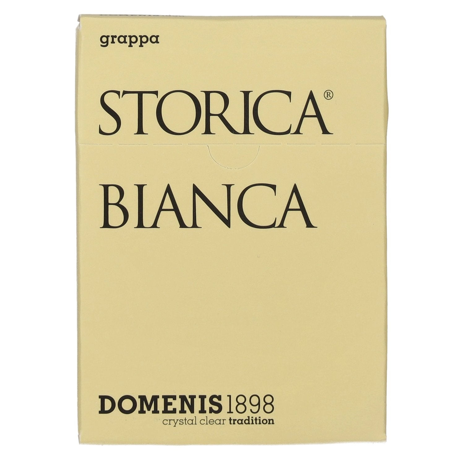 Domenis 1898 STORICA BIANCA Grappa 50% Vol. 10x0,005l in geschenkverpakking