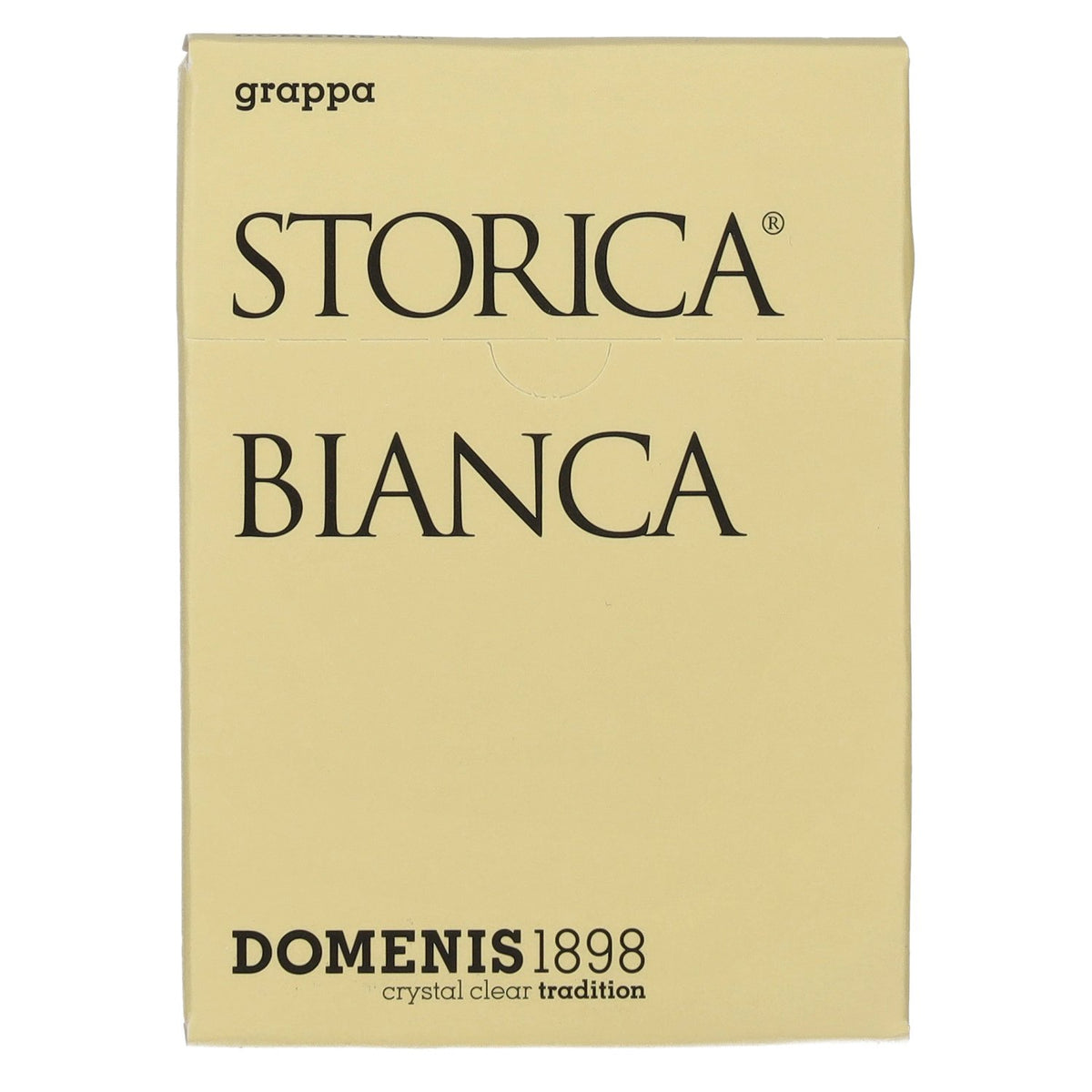 Domenis 1898 STORICA BIANCA Grappa 50 % vol., 10 x 0,005 l dans un coffret cadeau