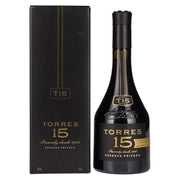Torres 15 RESERVA PRIVADA Brandy 40% Vol. 0,7l in gift box