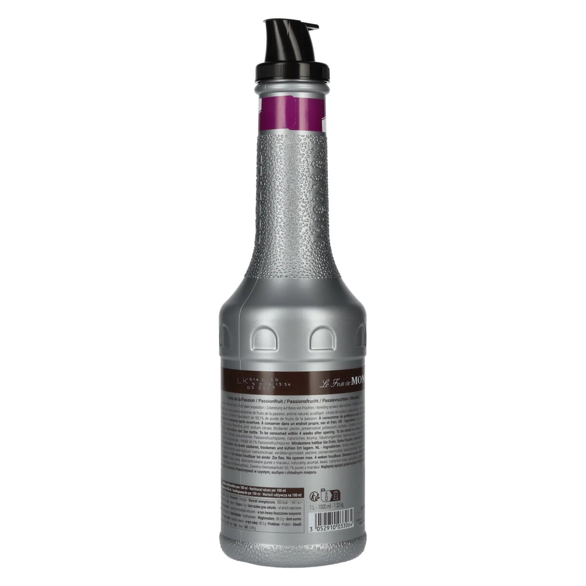 Monin fruitpuree PASSIEVRUCHT 1 l PET
