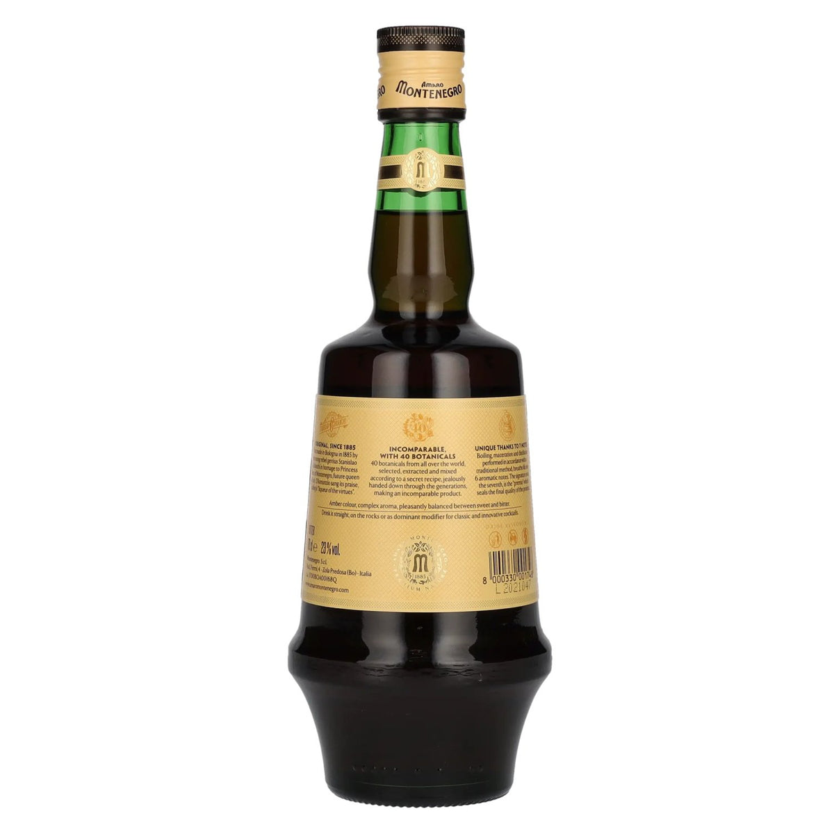 Montenegro Amaro Italiano Bitter 23% ABV 0.7l