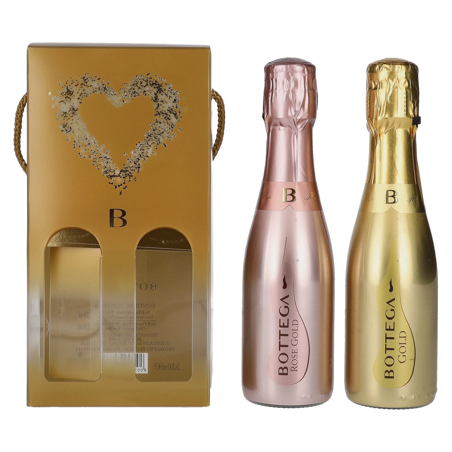 Bottega Glamour Set 11,3% Vol. 2x0,2l in gift box