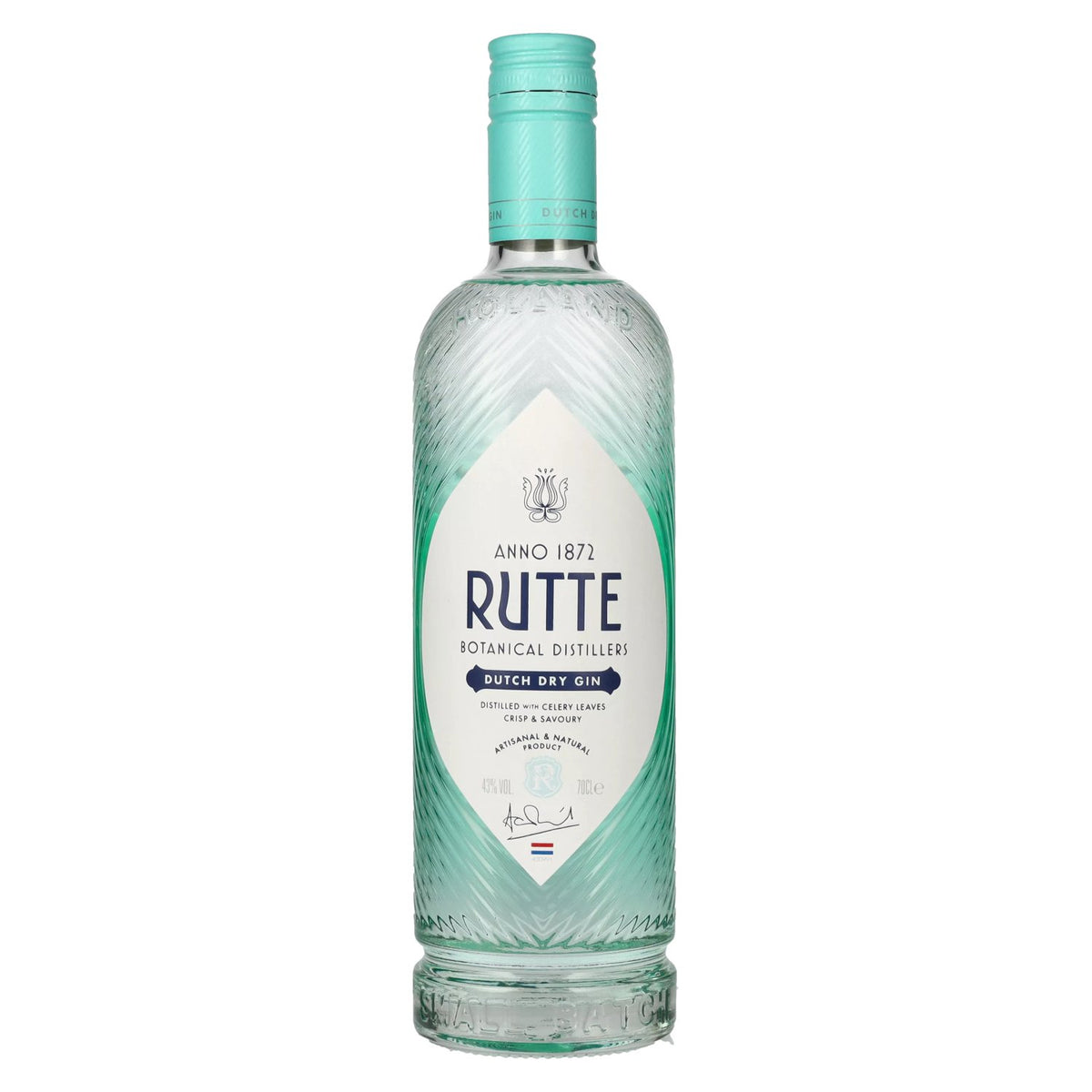 Rutte Dutch Dry Gin 43 % vol. 0,7 l