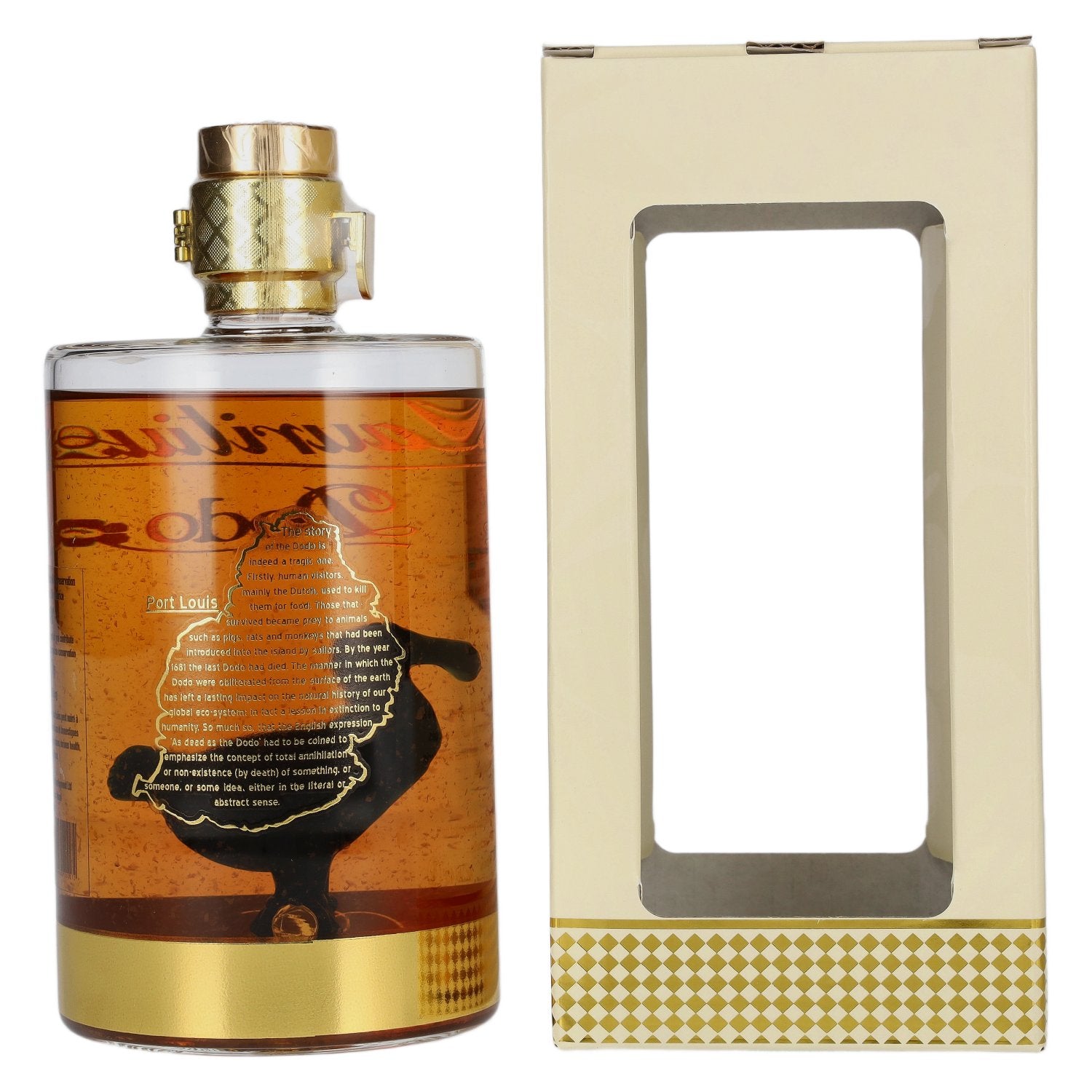 Mauritius Dodo Gold Rum 40% Vol. 0,7l in Geschenkbox