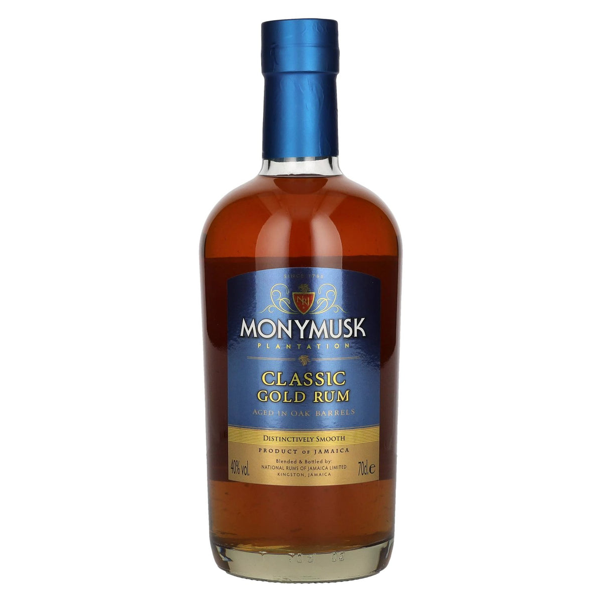 Monymusk Plantation CLASSIC GOLD Rum 40% vol. 0,7 l