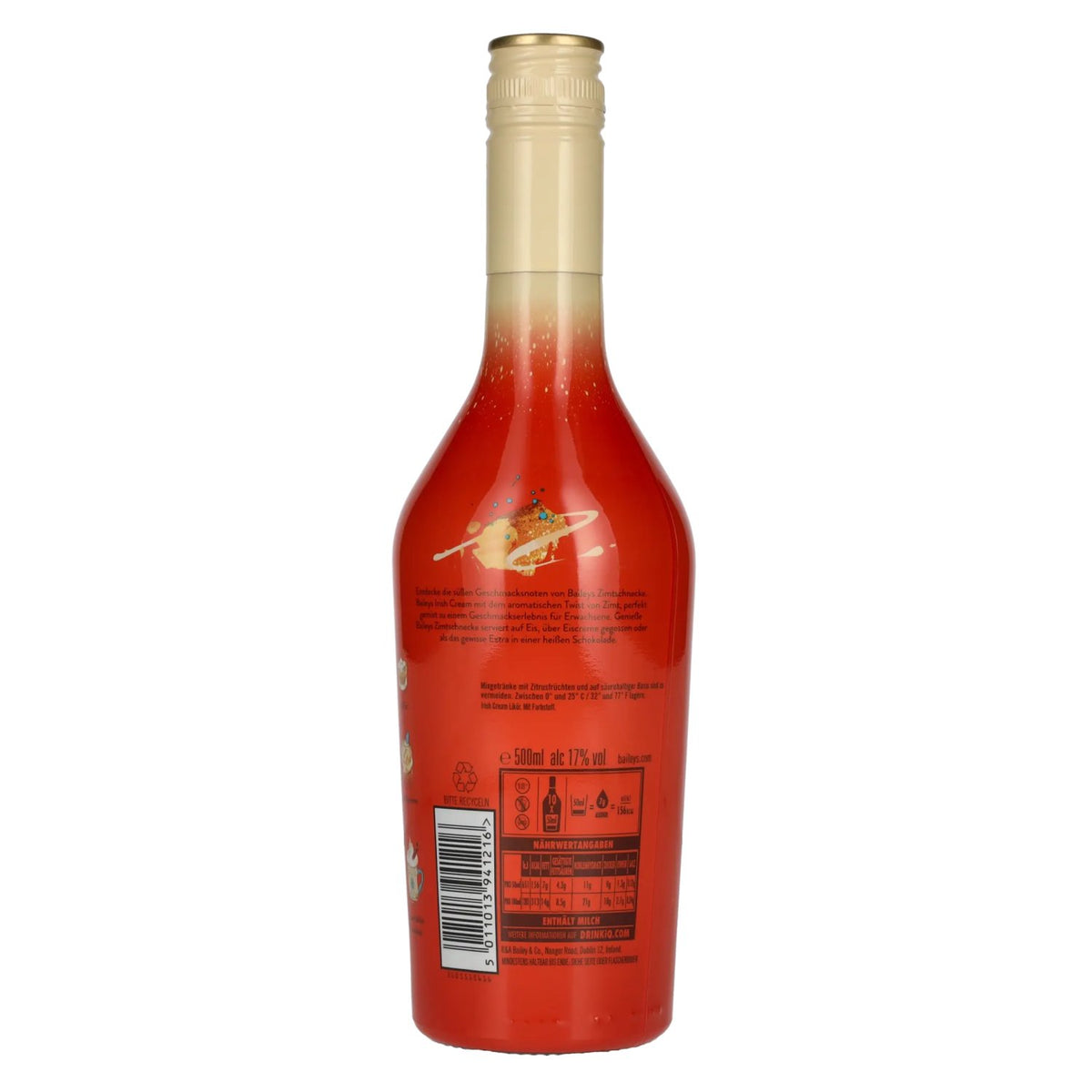 Baileys Zimtschnecke Édition limitée 17 % vol. 0,5 l, date limite de consommation : 31/08/2026