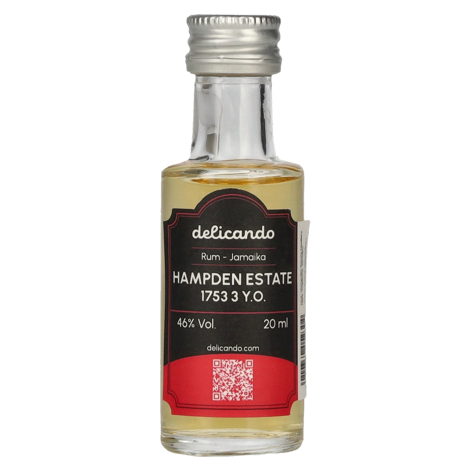 Hampden Estate Rum 1753 3 Years Old Pure Single Jamaican Rum 46% Vol. 0,02l