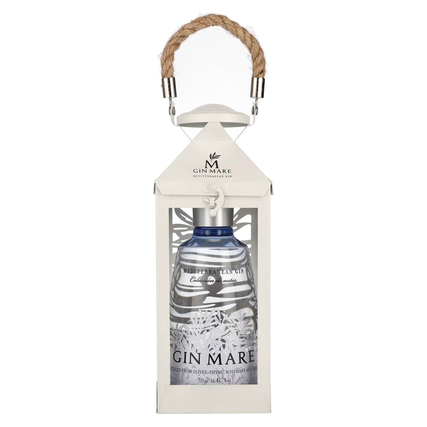 Gin Mare Mediterranean Gin 42.7% Vol. 0.7l Lantern Limited Edition