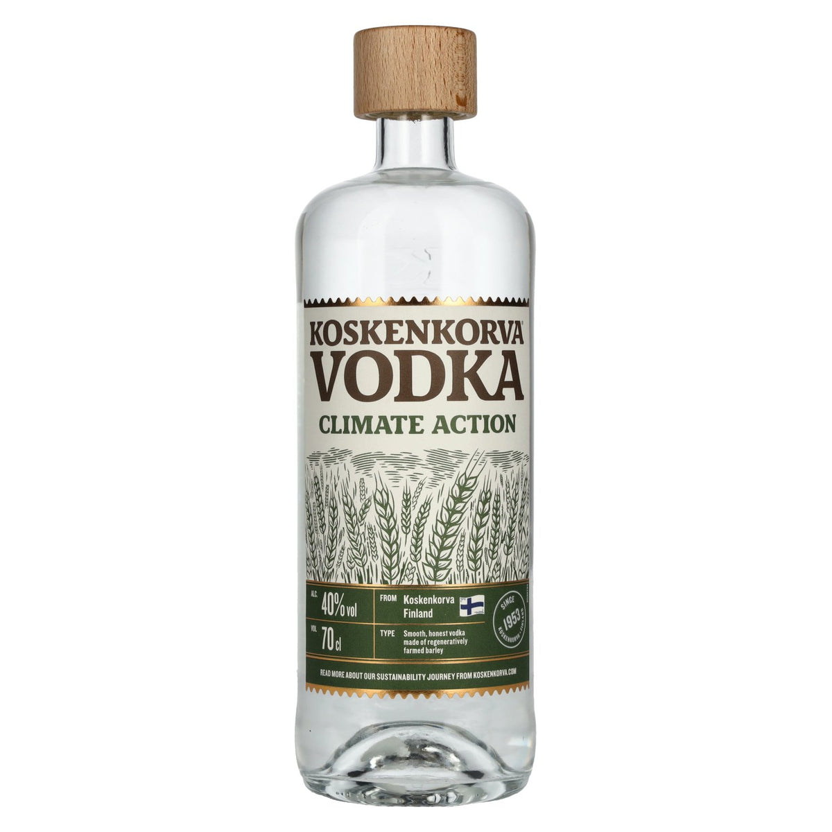 Koskenkorva Vodka Climate Action 40% vol. 0.7 l