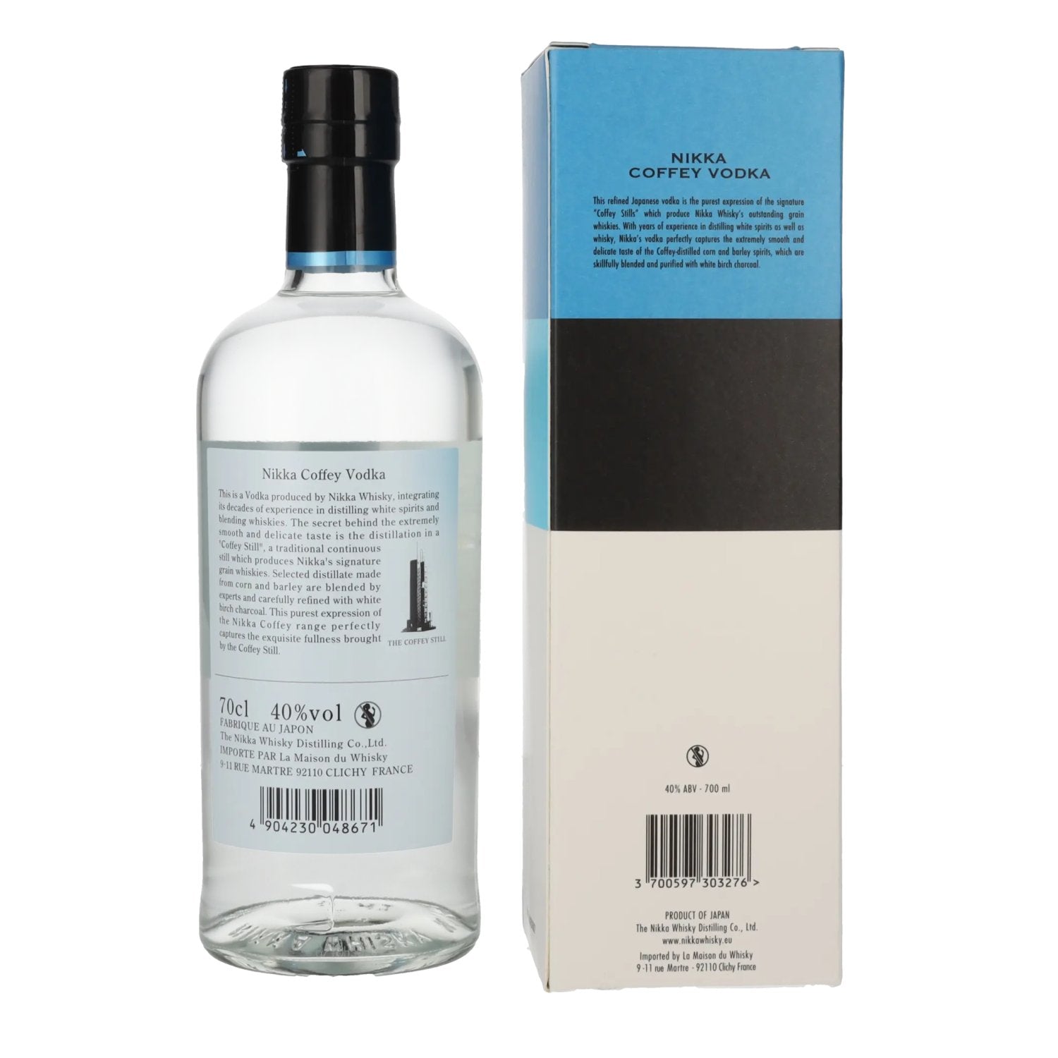 Nikka Coffey Vodka 40% vol. 0,7l dans une boîte cadeau
