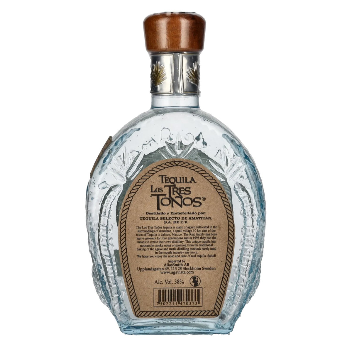 Los Tres Tonos BLANCO Tequila 38% vol. 0,7 l
