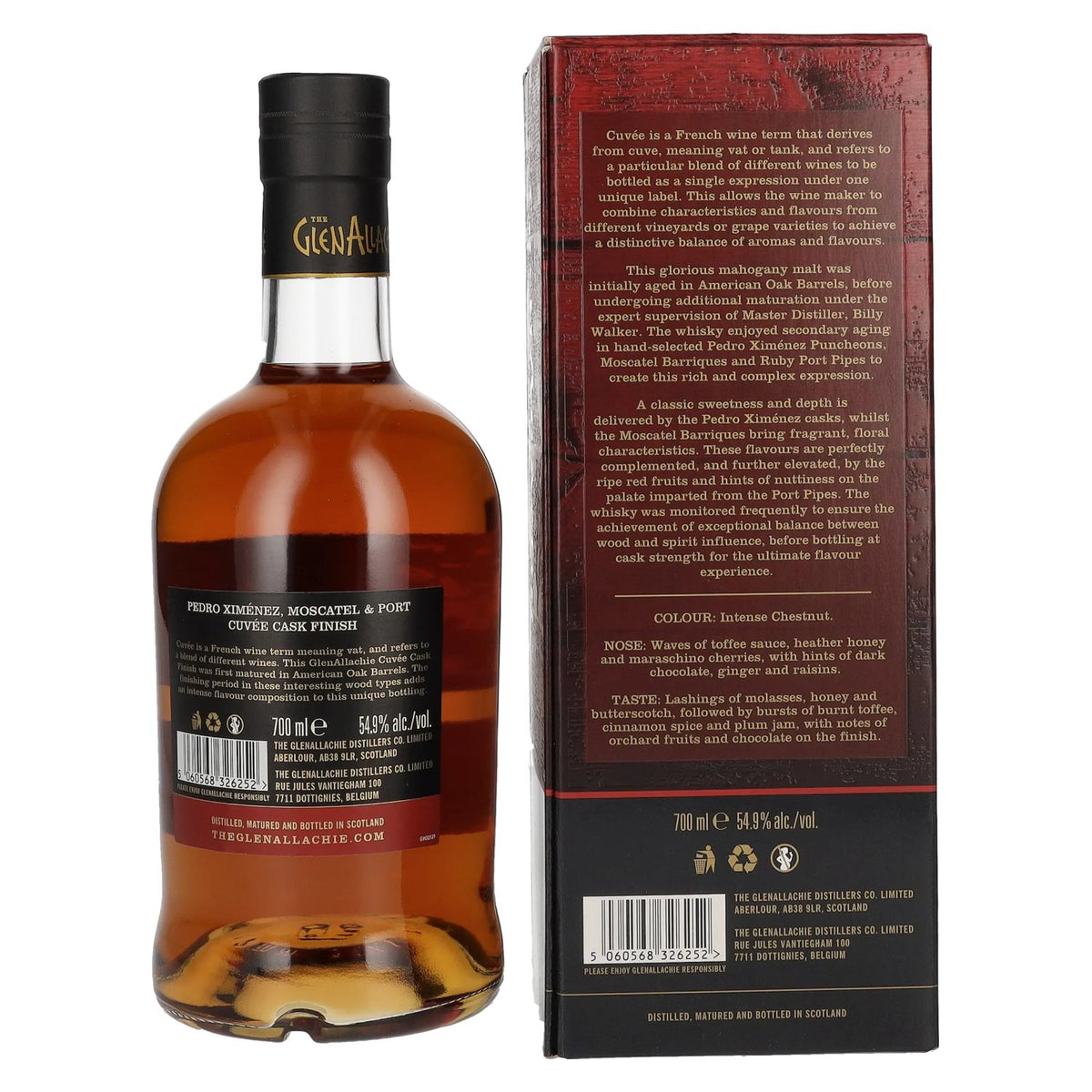 The GlenAllachie 10 Years Old Cuvée Cask Finish 2012 54,9% Vol. 0,7l in Geschenkbox