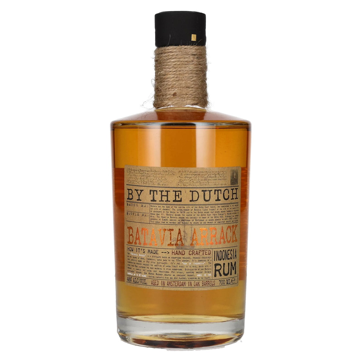 By the Dutch BATAVIA ARRACK 48% Vol. 0,7l