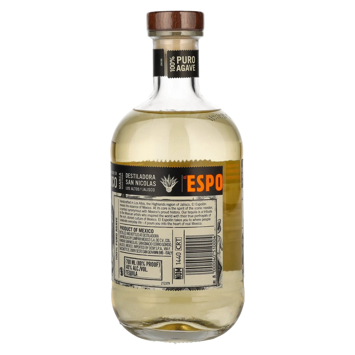 Espolón Tequila Reposado 100% pure agave 40% ABV 0.7l