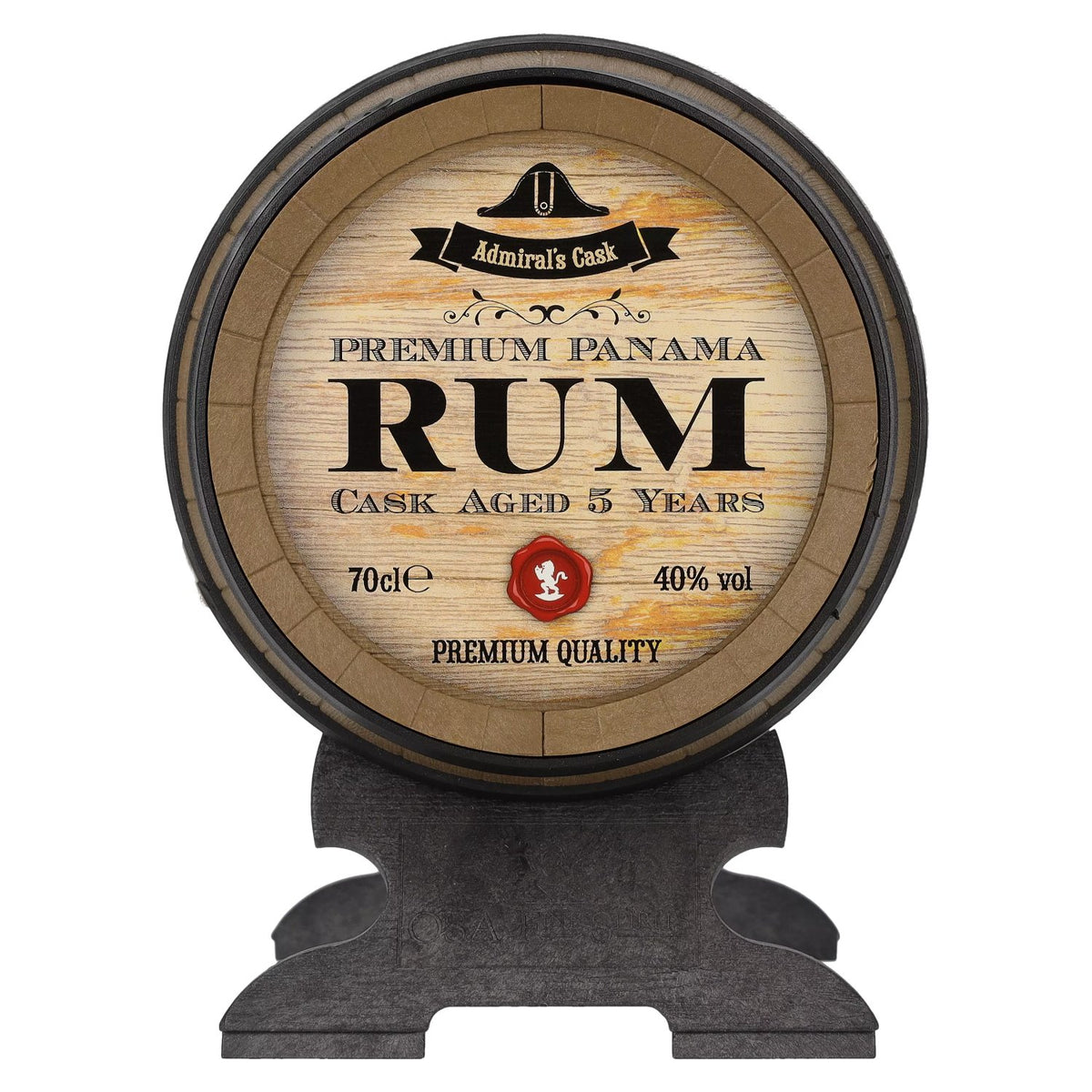OSA Fine Spirits Panama Rum Premium « Admiral's Cask » 5 ans d'âge, 40 % vol., 0,7 l