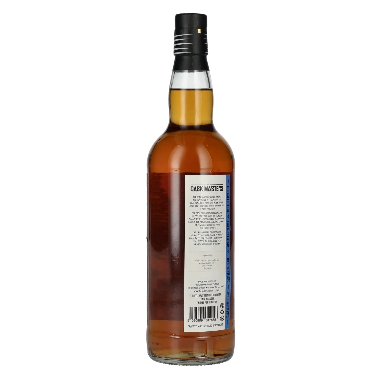 Brave New Spirits 10 Years Old Tomintoul Cask Masters Single Malt Scotch Whisky #82 2015 55,3% Vol. 0,7l