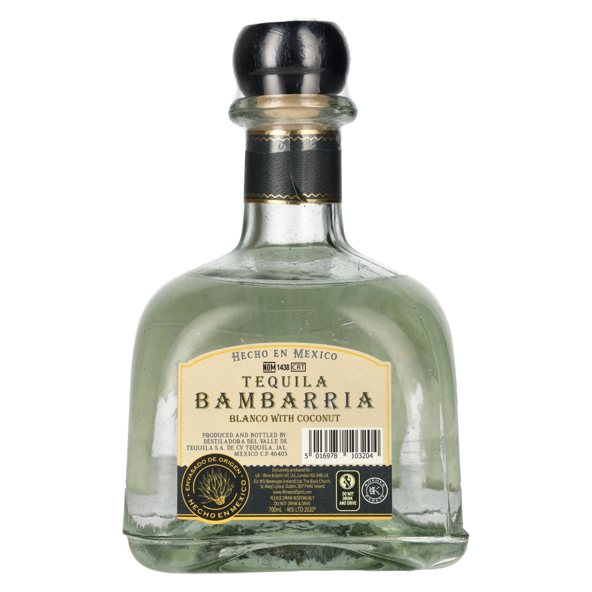Bambarria Tequila Blanco COCONUT 35% vol. 0.7 l
