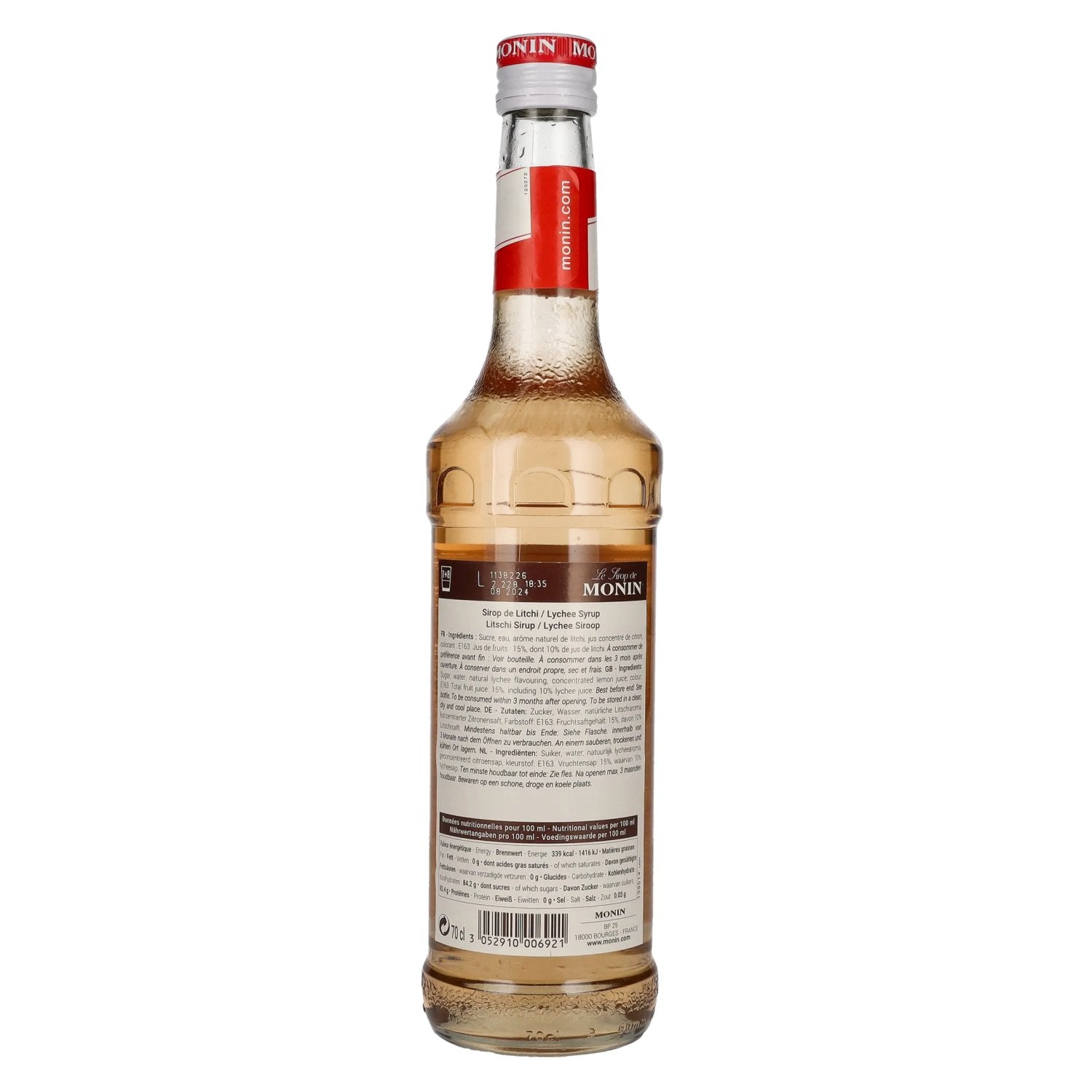 Le Sirop de Monin LITCHI 0,7l