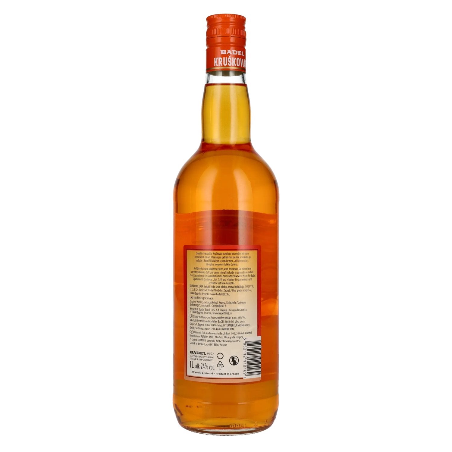 Badel Kruškovac perenlikeur 24% vol. 1l