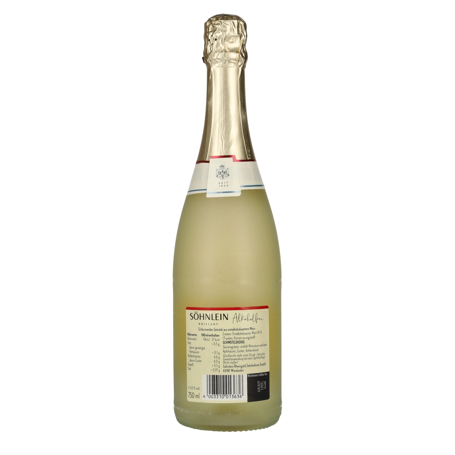 Söhnlein Brillant sans alcool 0,75l