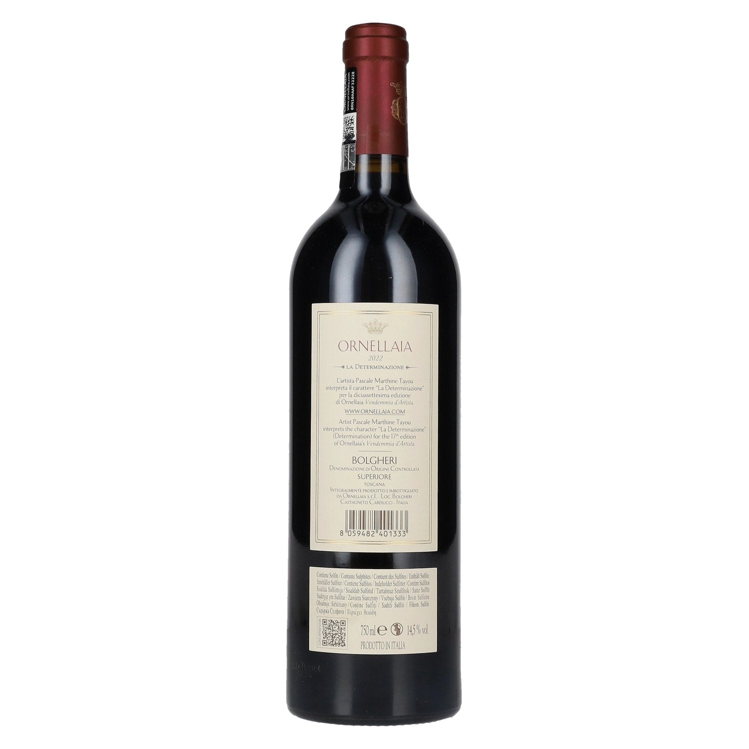 Ornellaia La Determinazione Bolgheri Superiore DOC 2022 14,5% Vol. 0,75l