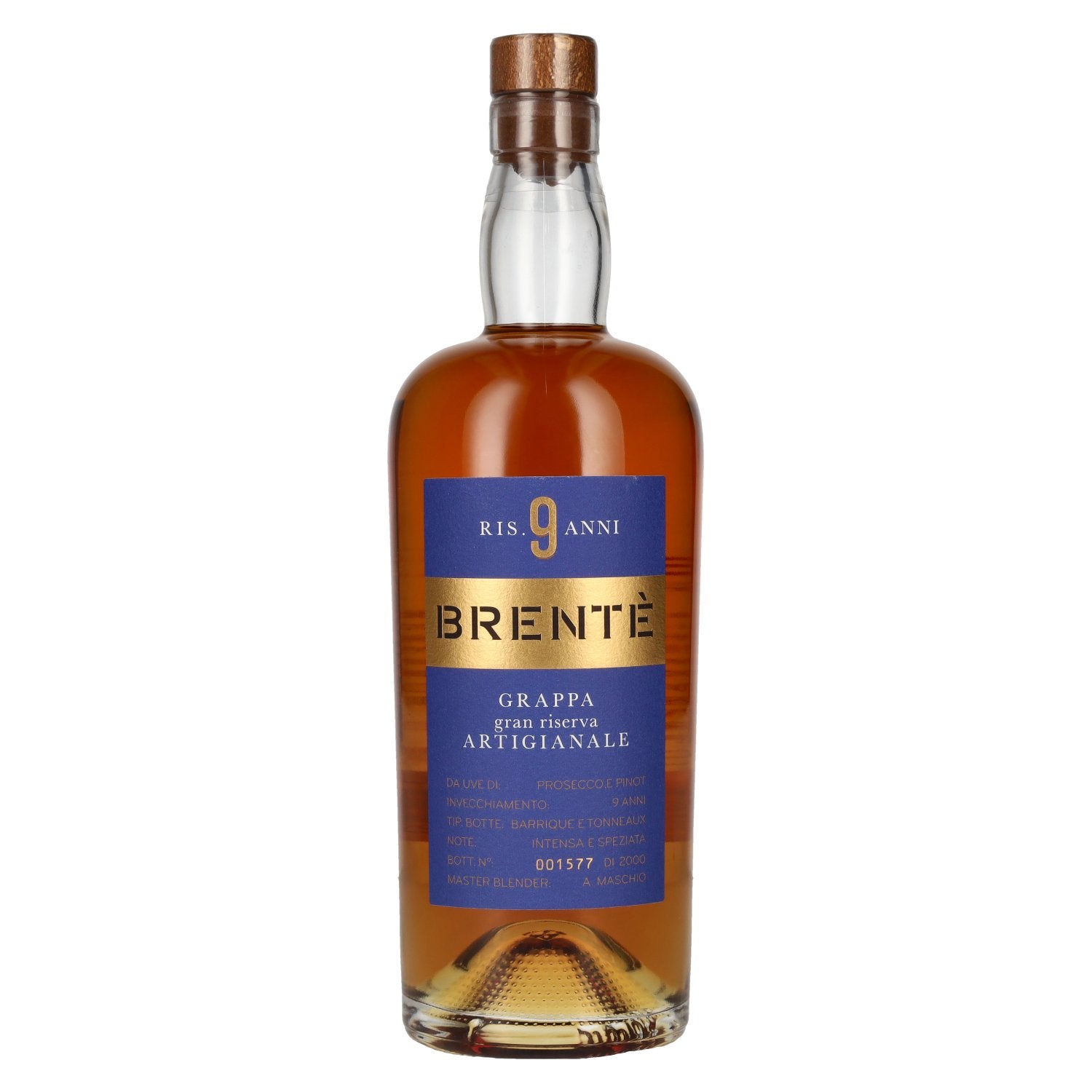 Beniamino Maschio BRENTÈ CUVÉE 9 Anni Gran Riserva Grappa 42% Vol. 0,7l