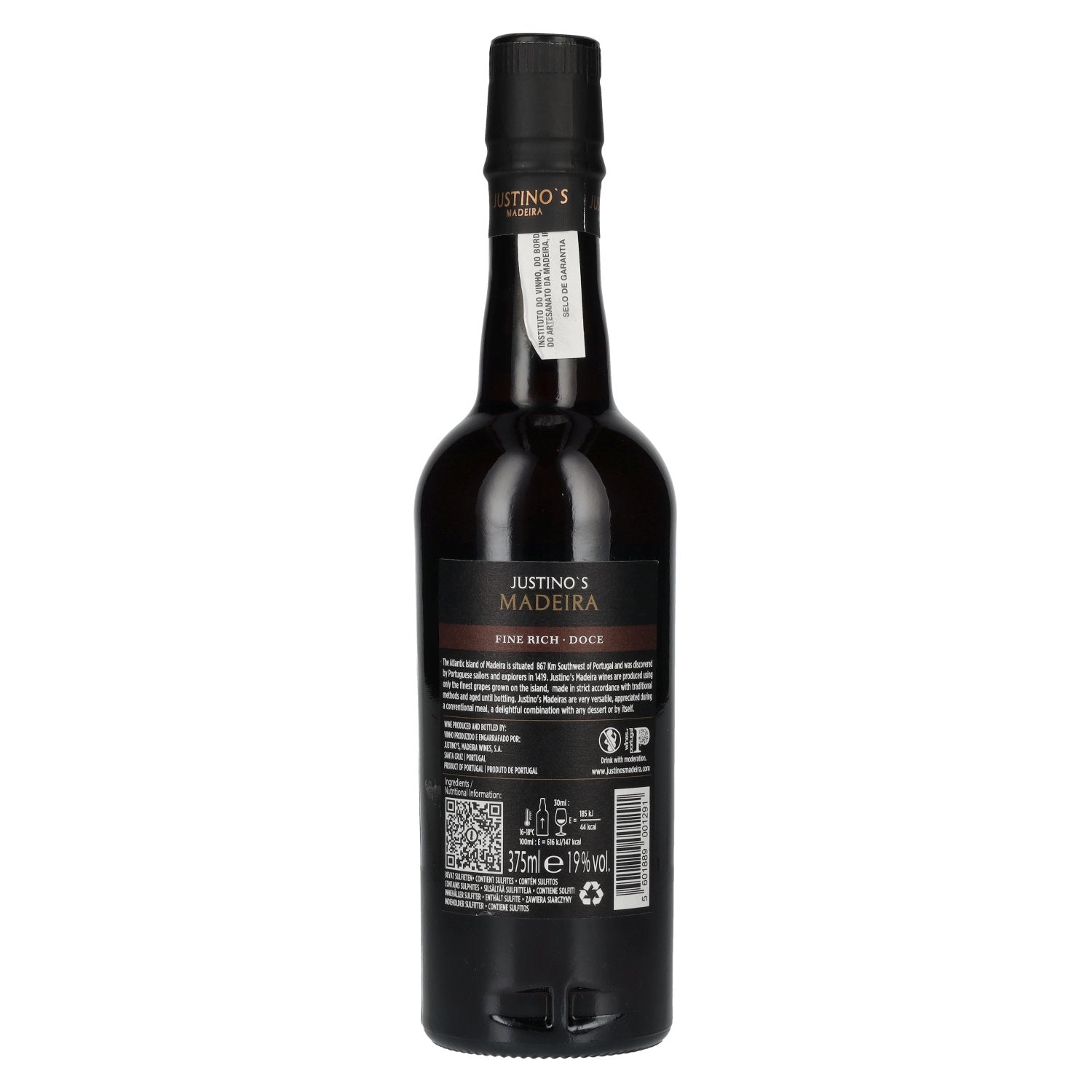 Justino's Madeira FINE RICH 19% Vol. 0,375l