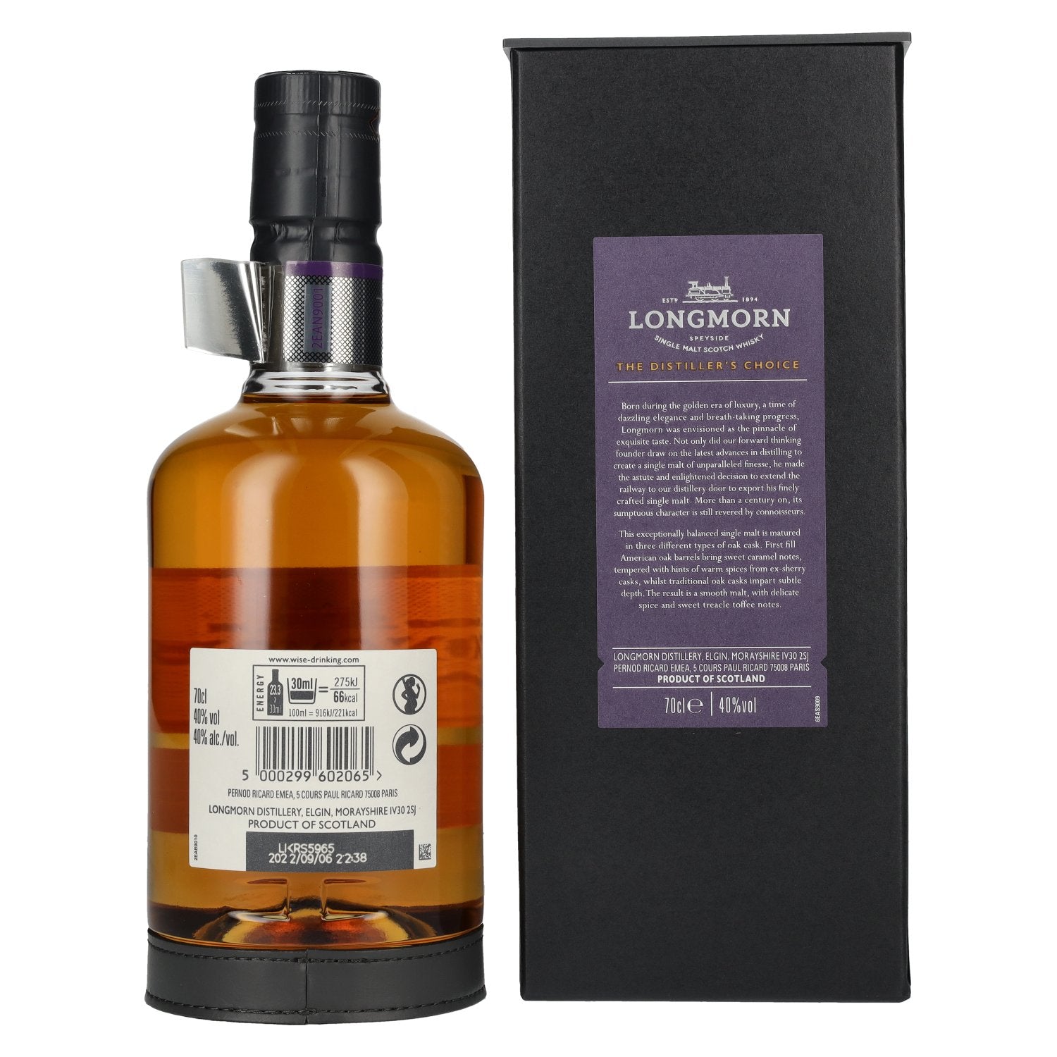 Longmorn The Distillers Choice 40% Vol. 0,7l in gift box