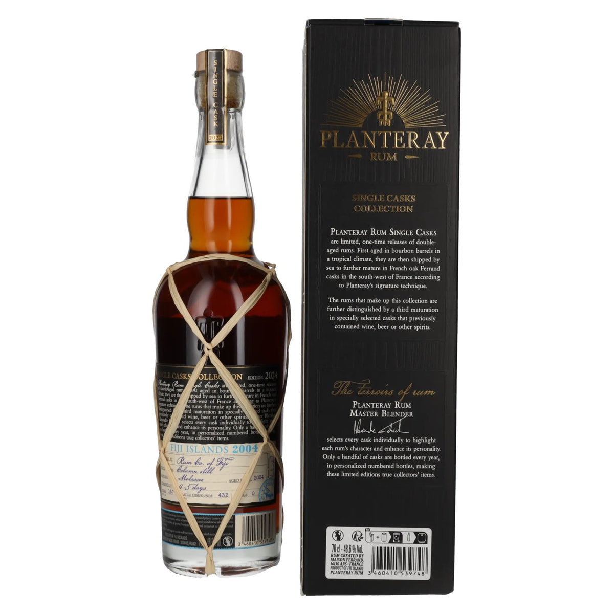 Planteray Rum FIJI ISLANDS 2004 Japanese Ume Fruit Liqueur Cask Maturation 48,6% Vol. 0,7l in Geschenkbox