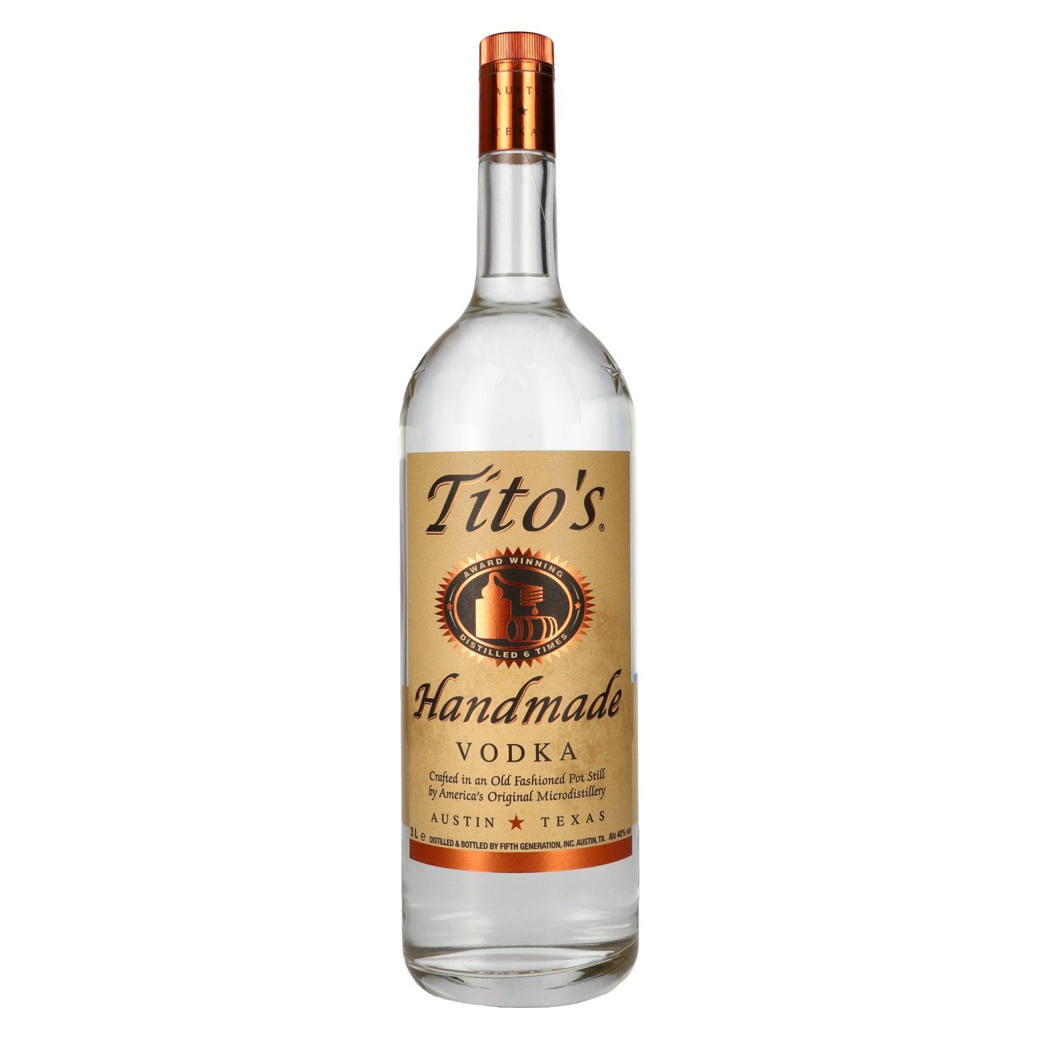Tito's Handmade Vodka 40% Vol. 3l