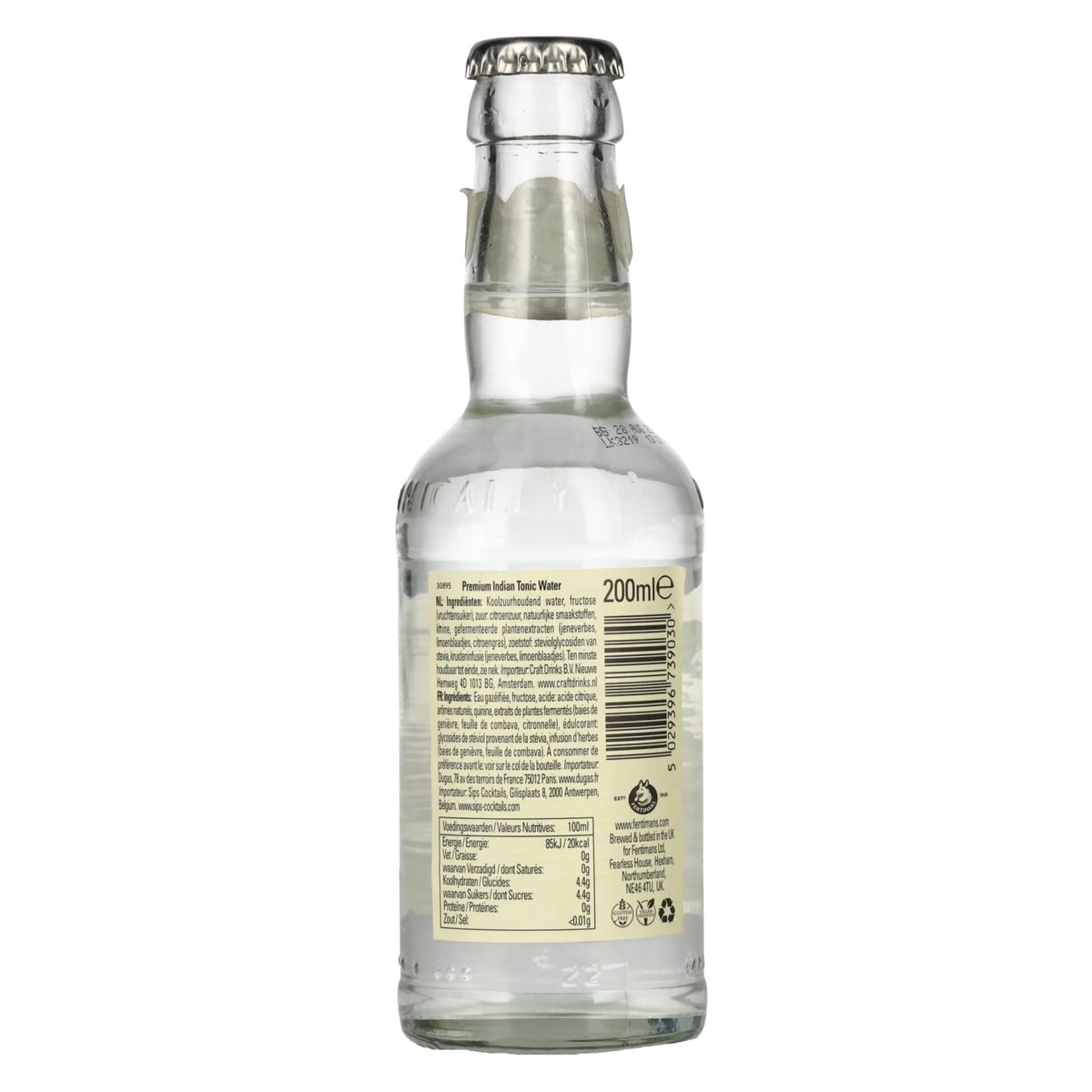 Eau tonique Fentimans PREMIUM INDIAN 0,2 l