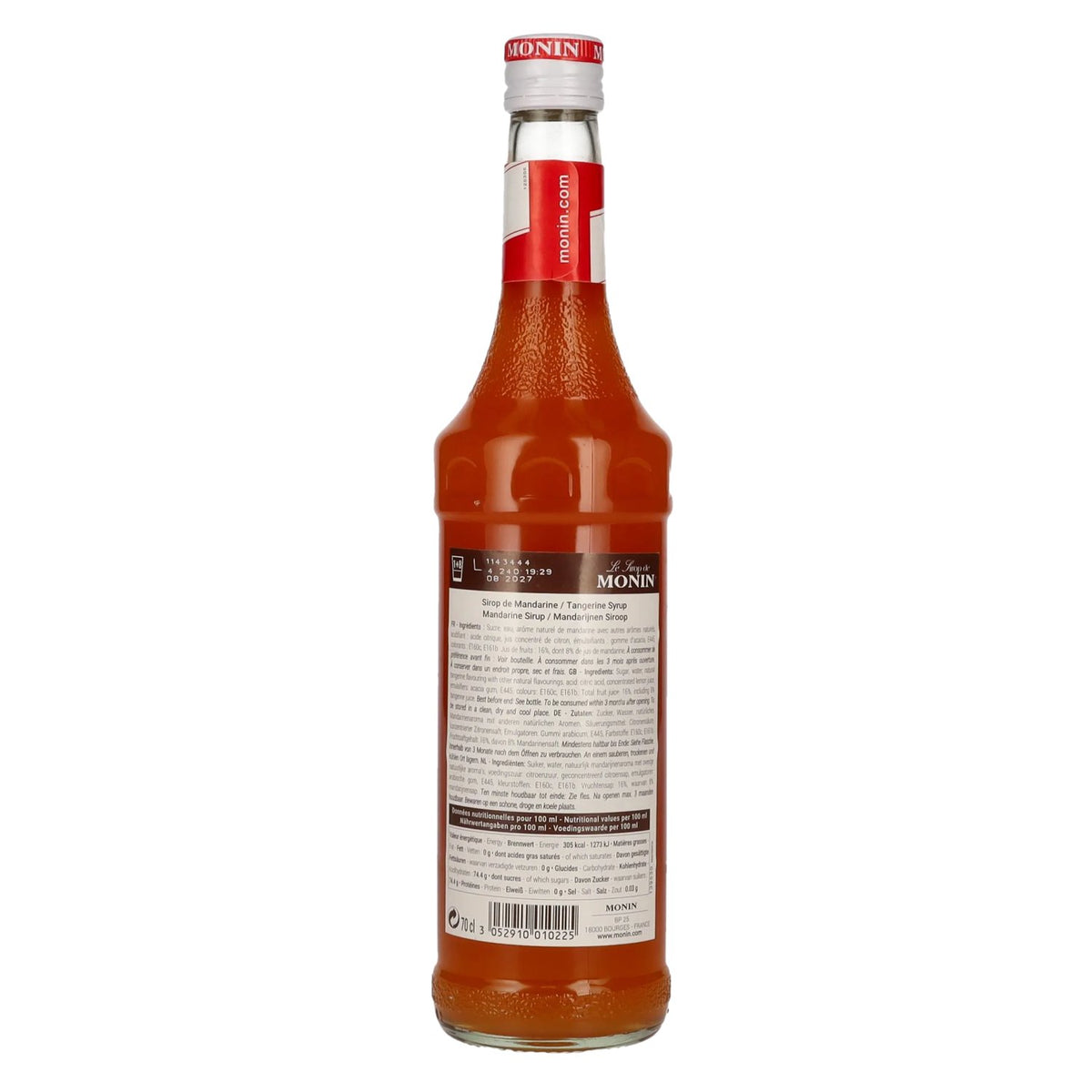 Monin-siroop MANDARIJN 0,7 l