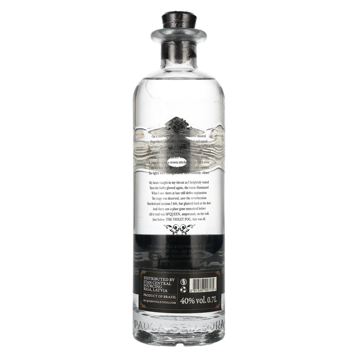 McQueen and the Violet Fog Handcrafted Gin 40% ABV 0.7l