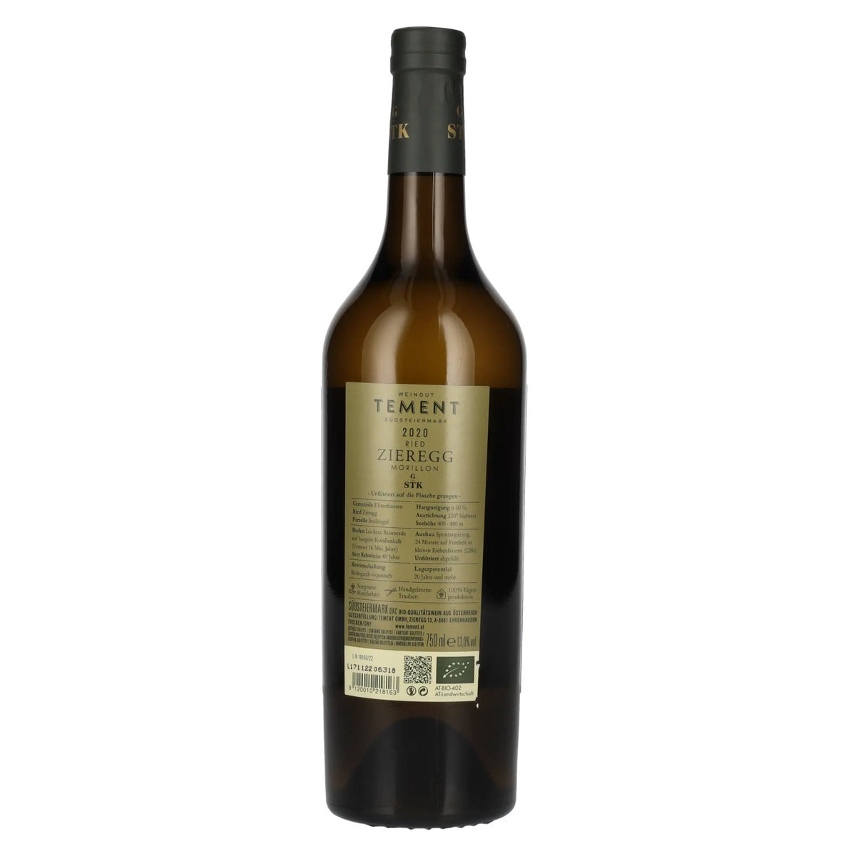 Tement Morillon Ried Zieregg 2020 13 % vol. 0,75 l