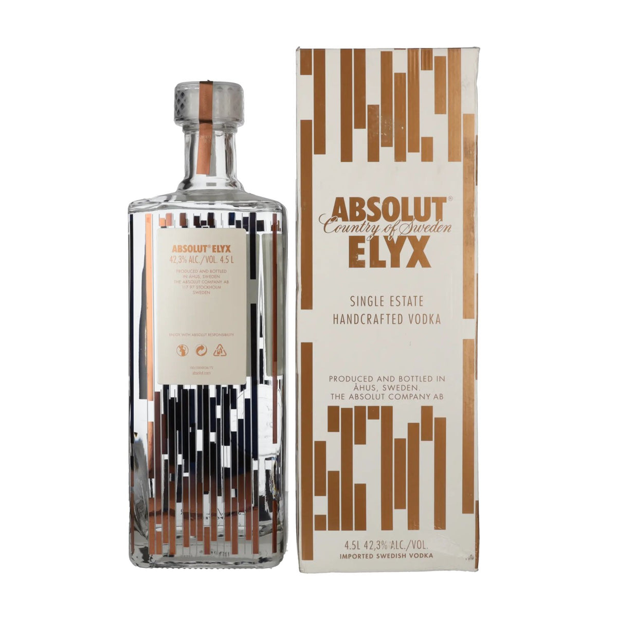 Absolut Vodka ELYX 42,3% Vol. 4,5l in Geschenkbox