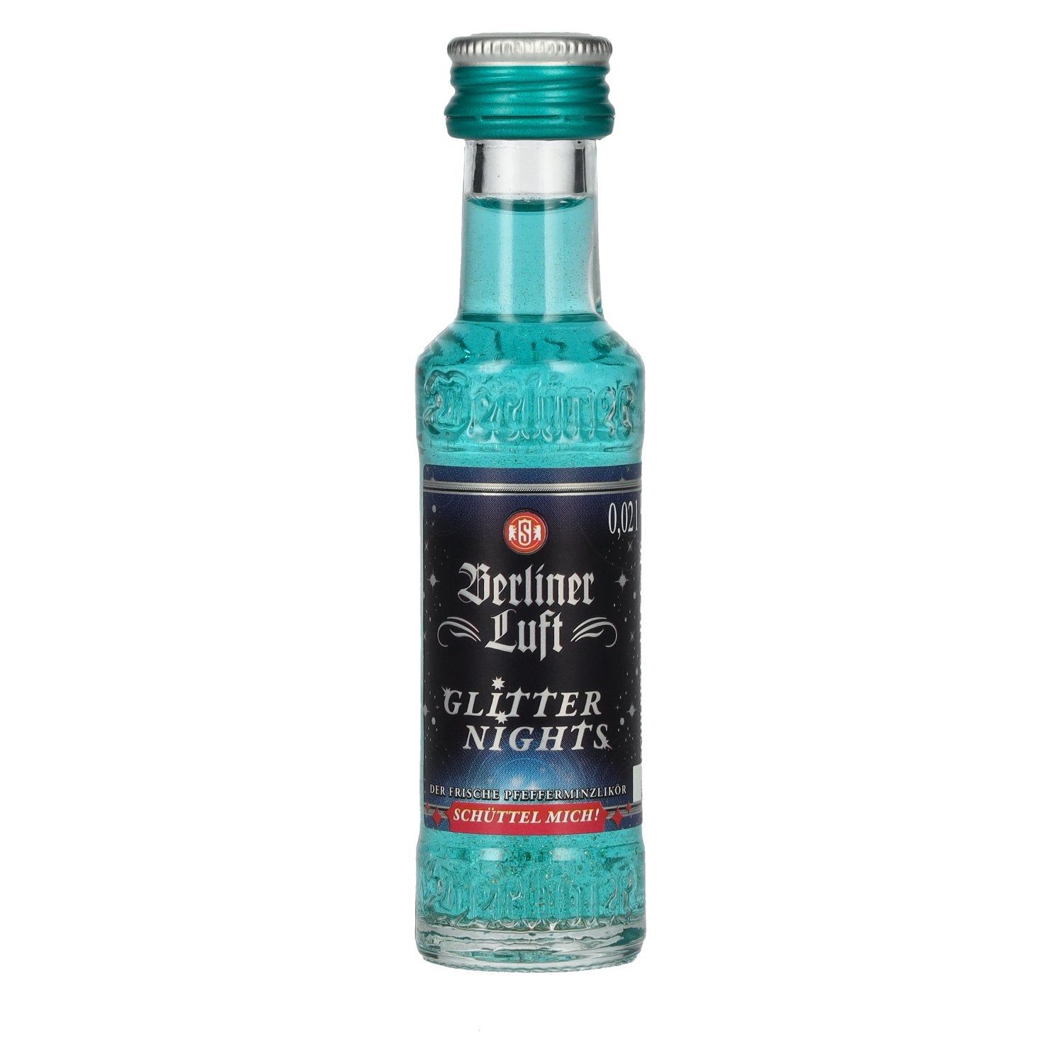Berliner Luft GLITTER NIGHTS The Fresh Peppermint Liqueur 18% Vol. 0,02l
