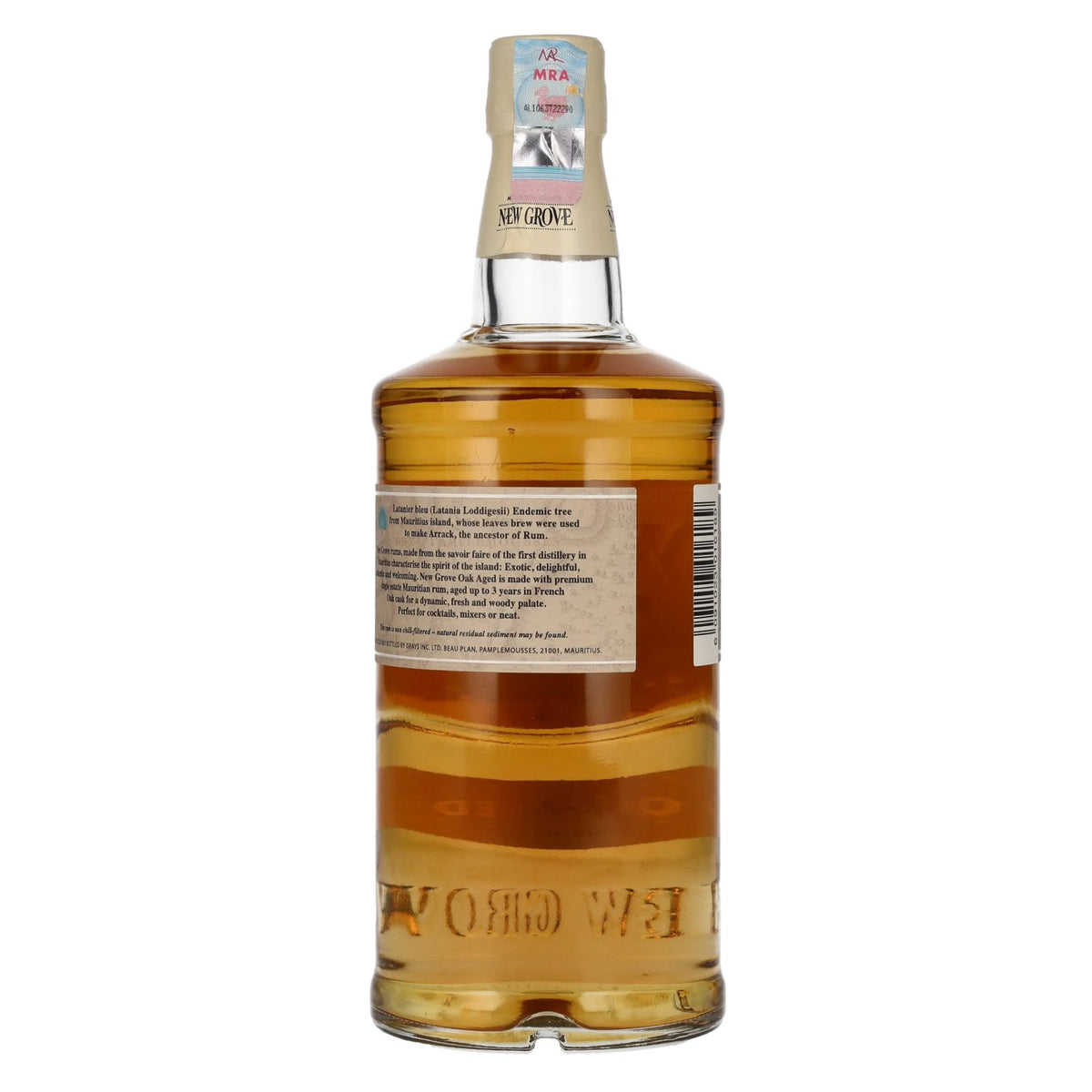 New Grove Old Oak Aged Mauritius Island Rum 40% vol. 0,7 l