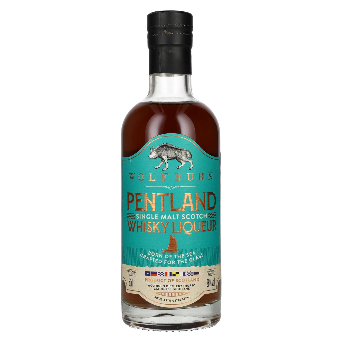 Wolfburn PENTLAND Single Malt Scotch Whisky Likeur 26% Vol. 0,5l