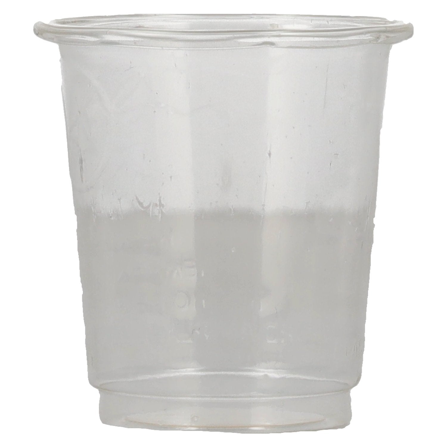 Becher PLA Stamperl pure GLASKLAR 4 cl 40 Stück