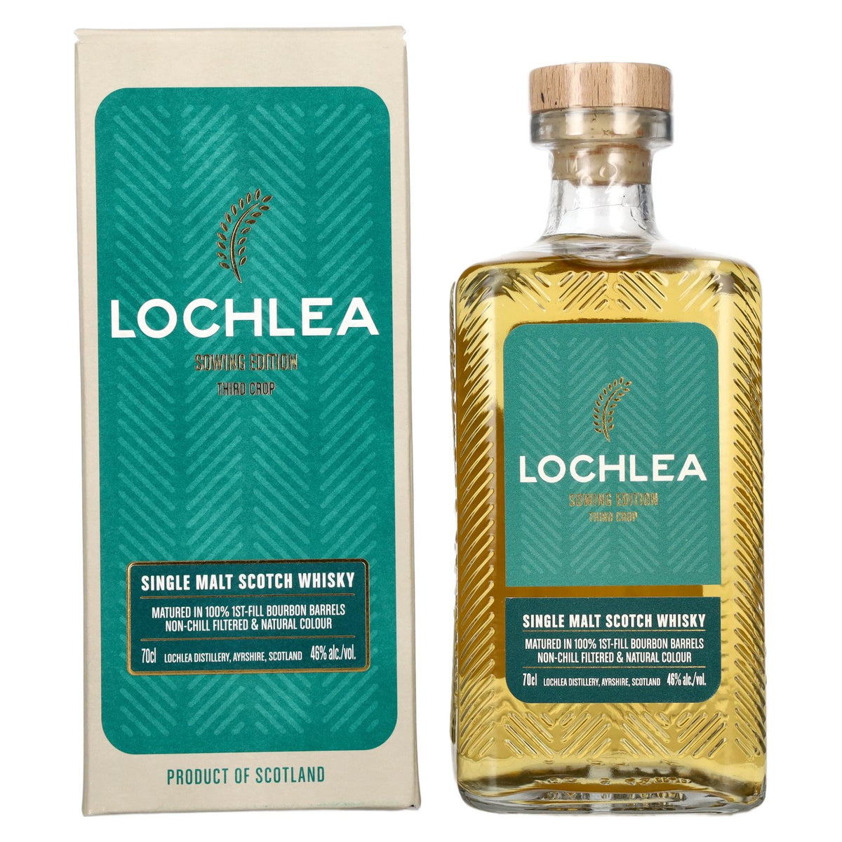 Lochlea SOWING EDITION Third Crop Single Malt Scotch Whisky 46% Vol. 0,7l in Geschenkbox
