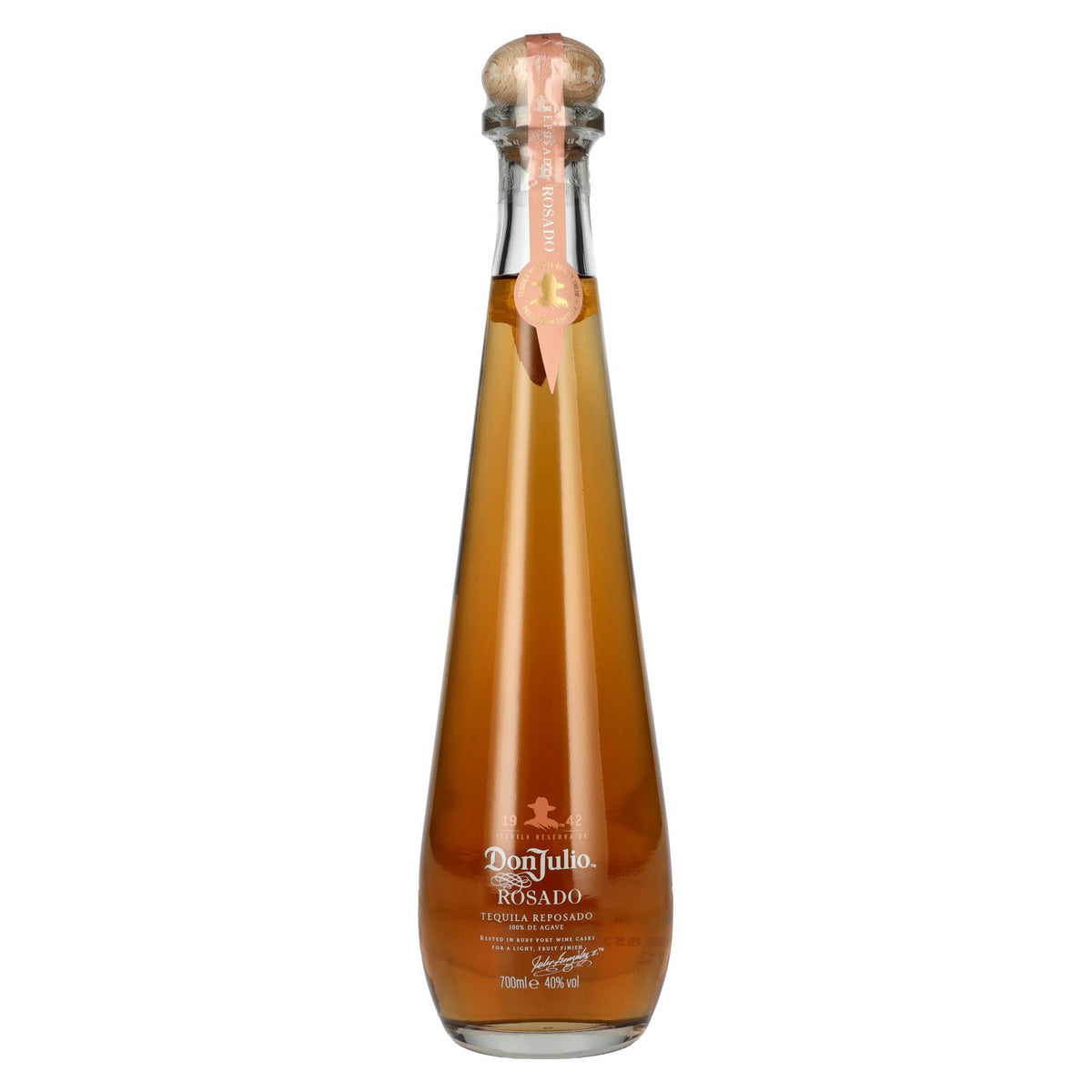 Tequila Don Julio Rosado Reposado 100 % d'agave, 40 % vol., 0,7 l