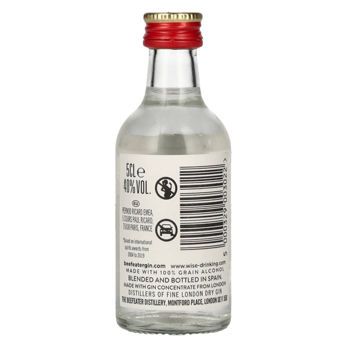 Beefeater London Dry Gin 40% Vol. 0,05l
