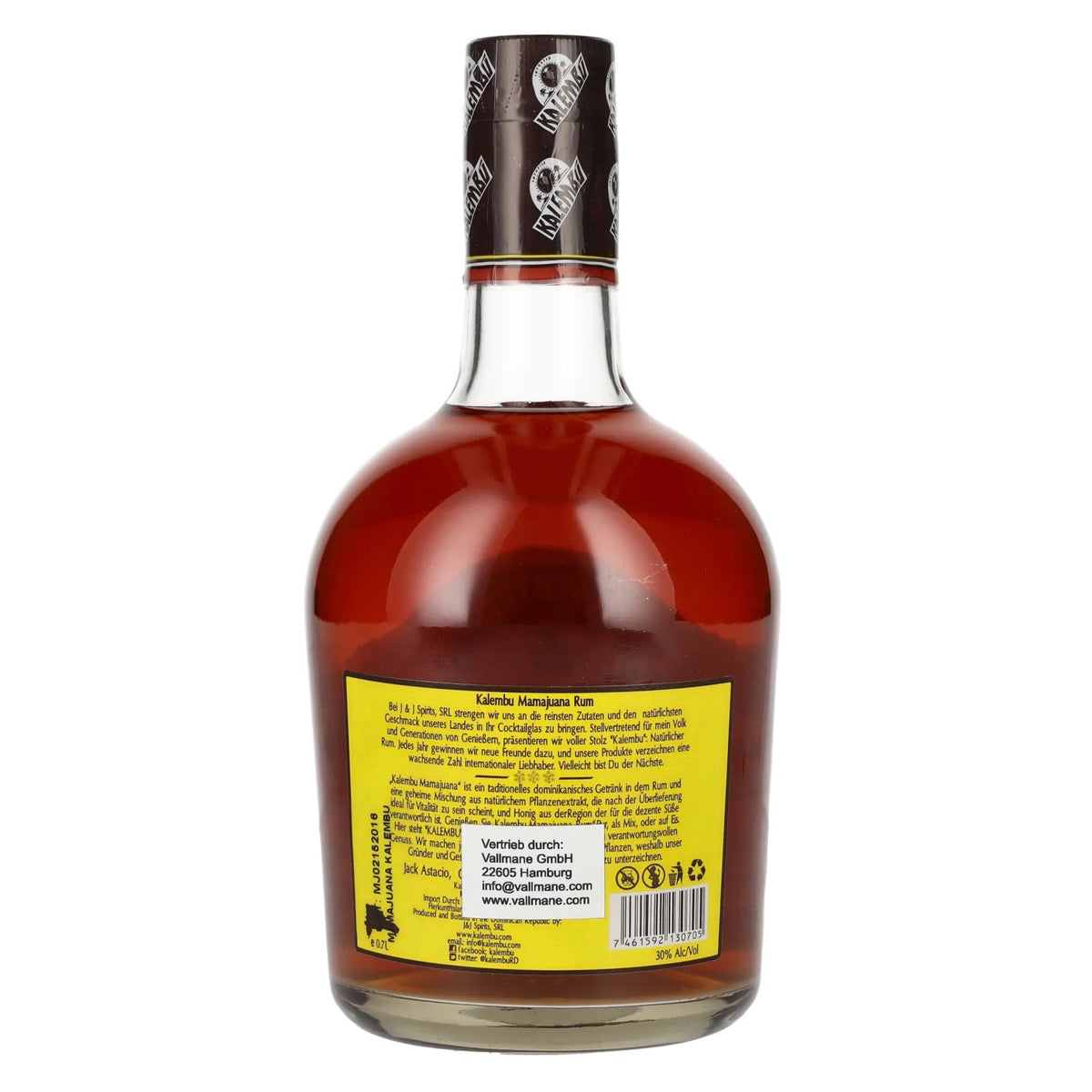 Kalembú, rhum Mamajuana des Caraïbes, 30 % vol., 0,7 l