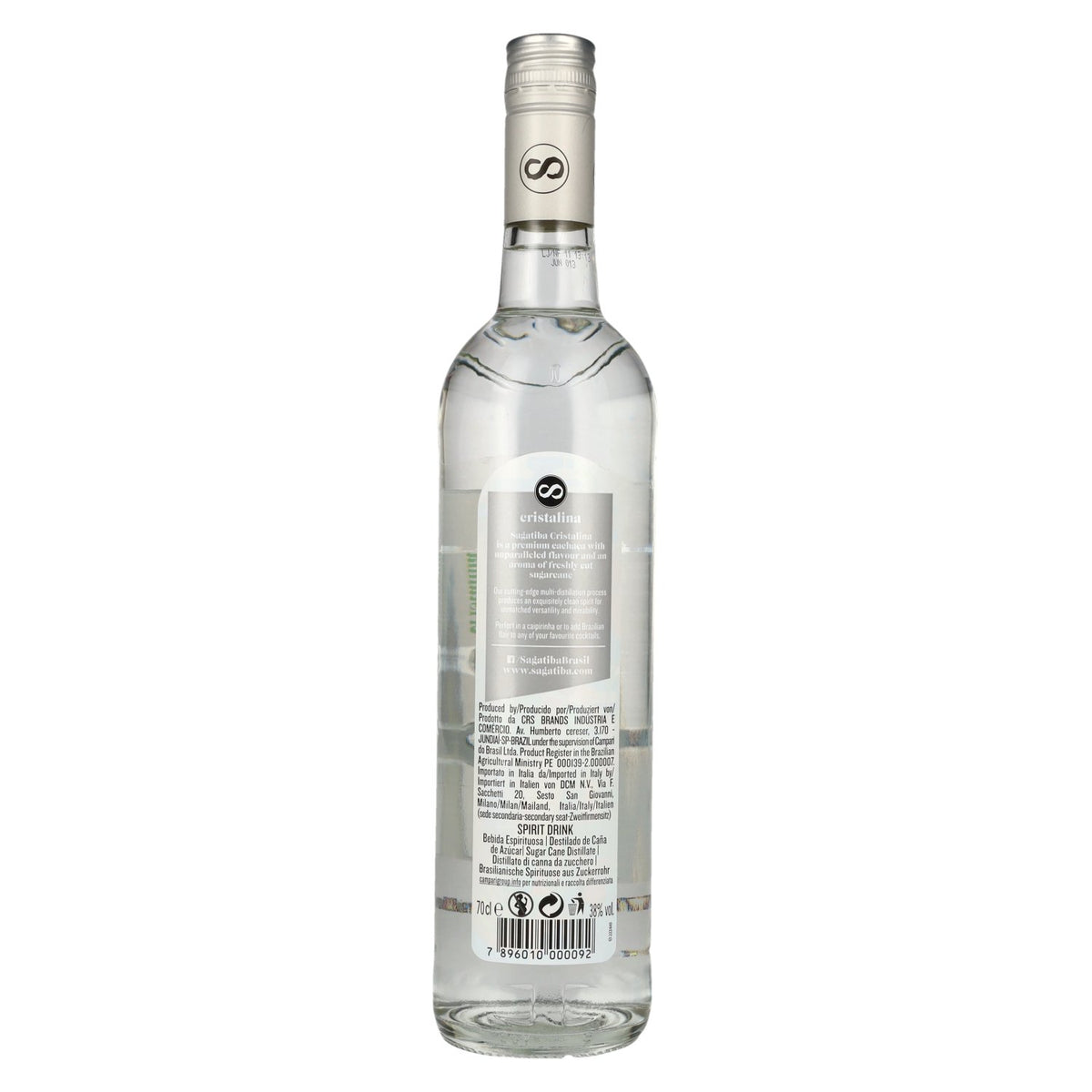 Sagatiba Cachaça Pura 38% Vol. 0,7l