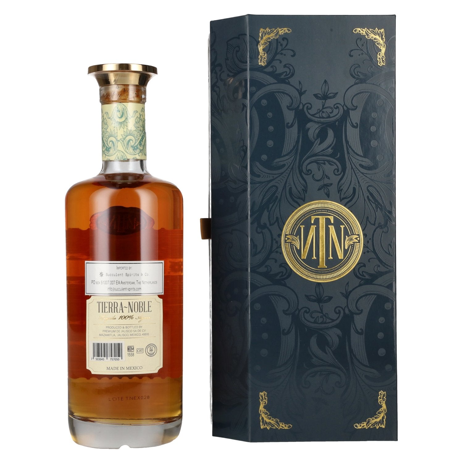 Tierra-Noble EXQUISITO Extra Añejo Tequila 100% de Agave 40% Vol. 0,7l in gift box