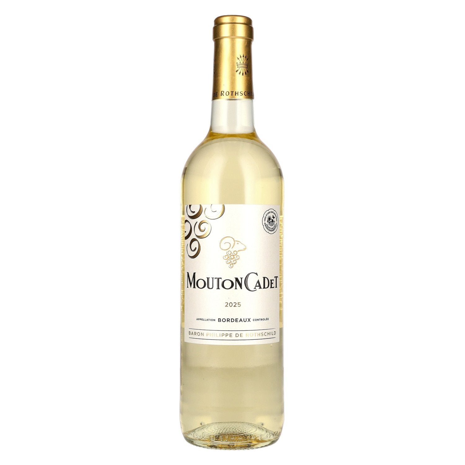 Baron Philippe de Rothschild MOUTON CADET Bordeaux Blanc 2025 12,5% Vol. 0,75l