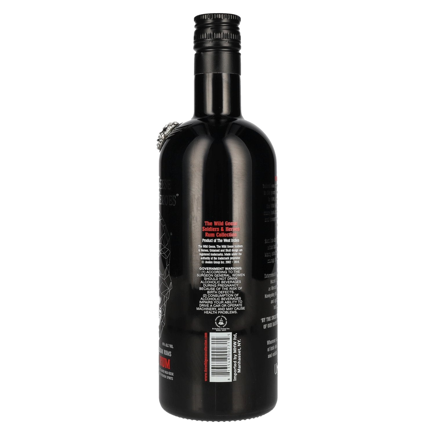 The Wild Geese Soldiers & Heroes Premium Rum 40% Vol. 0,7l