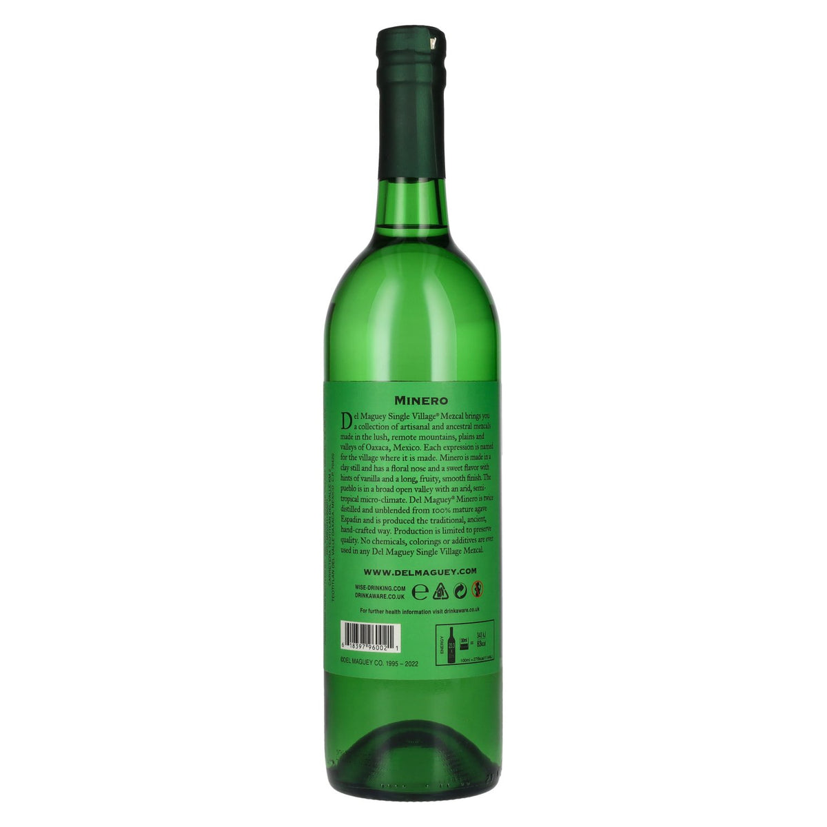Del Maguey MINERO Mezcal d'un seul village 50 % vol. 0,7 l