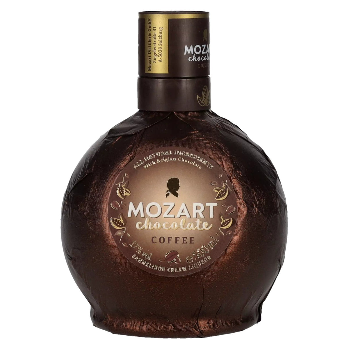 Mozart Chocolate Coffee Cream Liqueur 17% ABV 0.5l