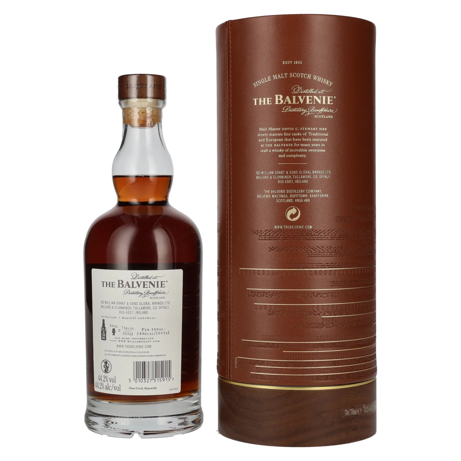 The Balvenie 30 Years Old The Rare Marriages Collection 44,2% Vol. 0,7l en coffret cadeau